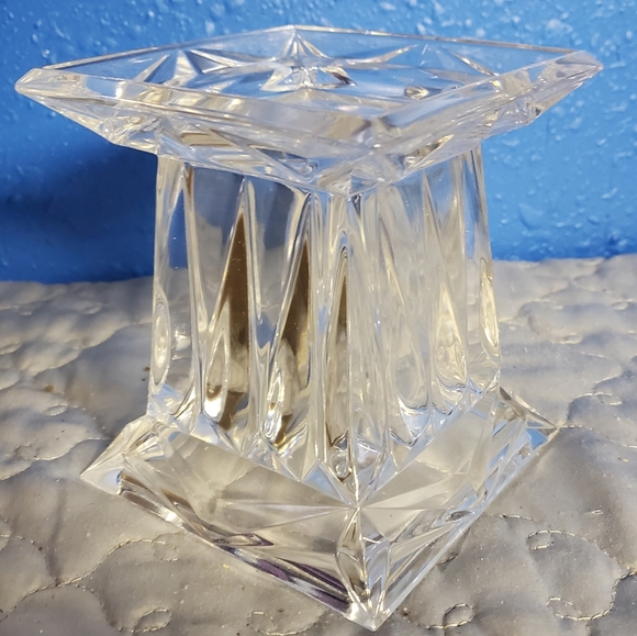Partylite Crystal Collection Quad Pedestal P7967 Votive Candle Holder 10223 - Picture 2 of 7